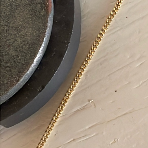 Make A Wish Angel on Earth gold plated & caged white pearl angel wish pendant - Picture 11 of 14